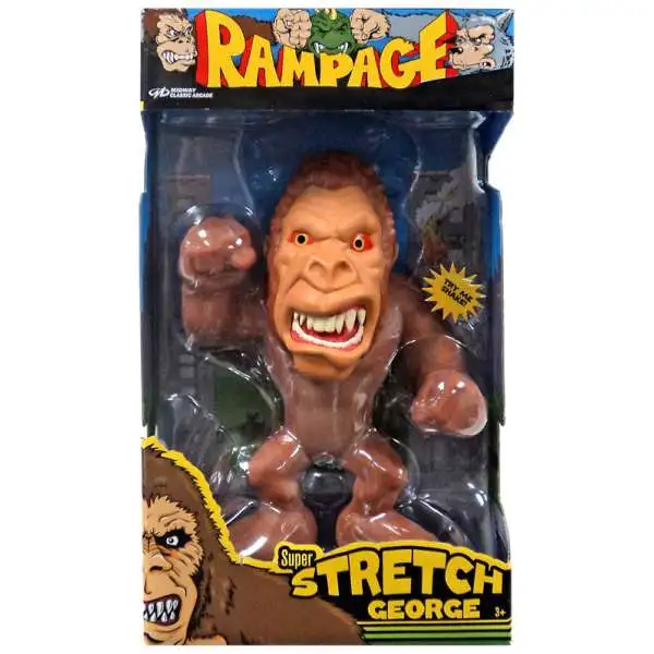 Rampage Super Stretch George Exclusive Figure Lanard - ToyWiz