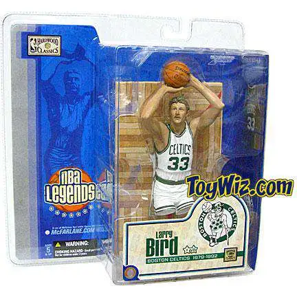 McFarlane Toys NBA Boston Celtics Sports Basketball Legends Series 1 Larry Bird Action Figure [White Jersey Variant]