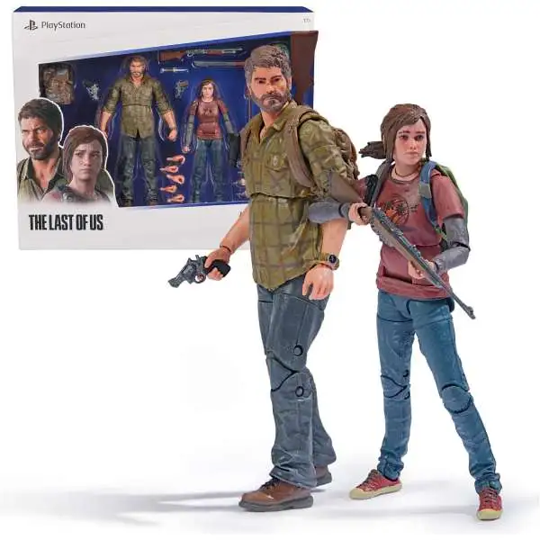 Playstation The Last of Us Joel & Ellie Deluxe Action Figure 2-Pack