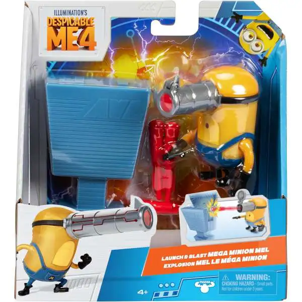 Despicable Me 4 Mega Minion Mel Action Figure [Launch & Blast]