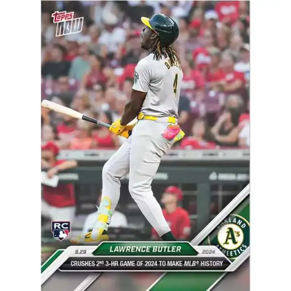 MLB 2024 NOW Baseball Lawrence Butler #611 [Rookie]