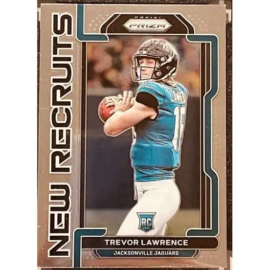 NFL 2021 Prizm Football Rookie Trevor Lawrence NR-1 [New Recruits]