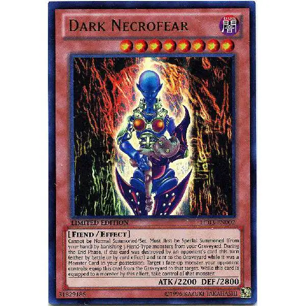 YuGiOh Trading Card Game Legendary Collection 3 Ultra Rare Dark Necrofear LC03-EN002