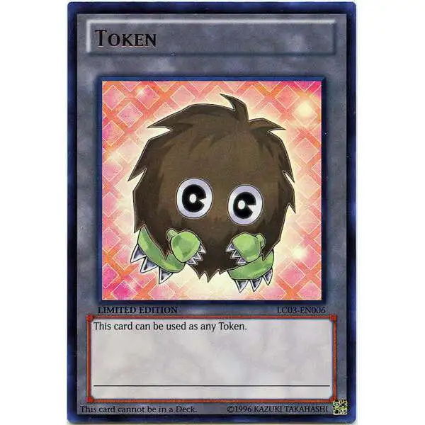 YuGiOh Trading Card Game Legendary Collection 3 Ultra Rare Kuriboh Token LC03-EN006