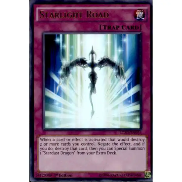 YuGiOh YuGiOh 5D's Legendary Collection Mega Pack Ultra Rare Starlight Road LC5D-EN056