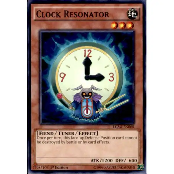 YuGiOh YuGiOh 5D's Legendary Collection Mega Pack Common Clock Resonator LC5D-EN068