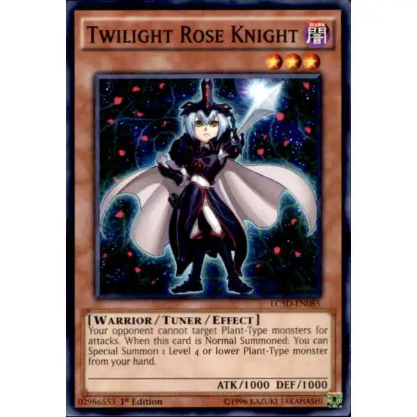 YuGiOh YuGiOh 5D's Legendary Collection Mega Pack Common Twilight Rose Knight LC5D-EN085