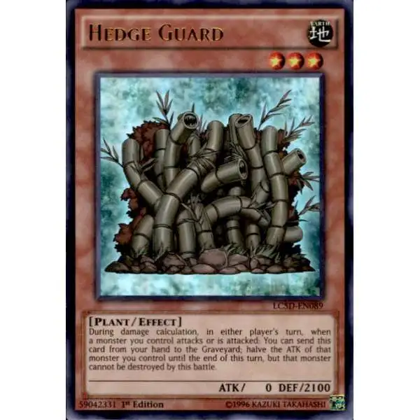 YuGiOh YuGiOh 5D's Legendary Collection Mega Pack Ultra Rare Hedge Guard LC5D-EN089