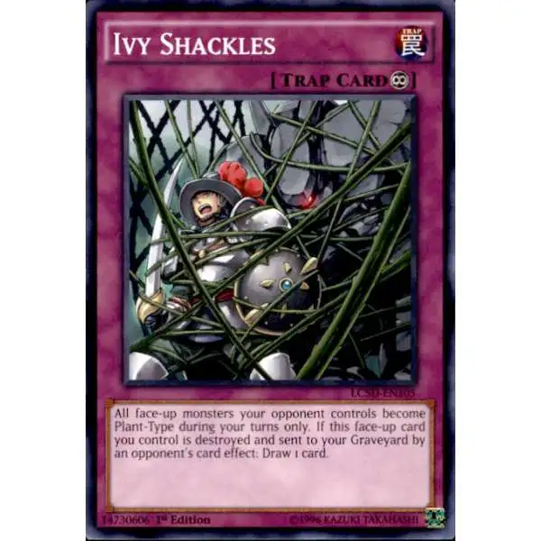 YuGiOh YuGiOh 5D's Legendary Collection Mega Pack Common Ivy Shackles LC5D-EN105