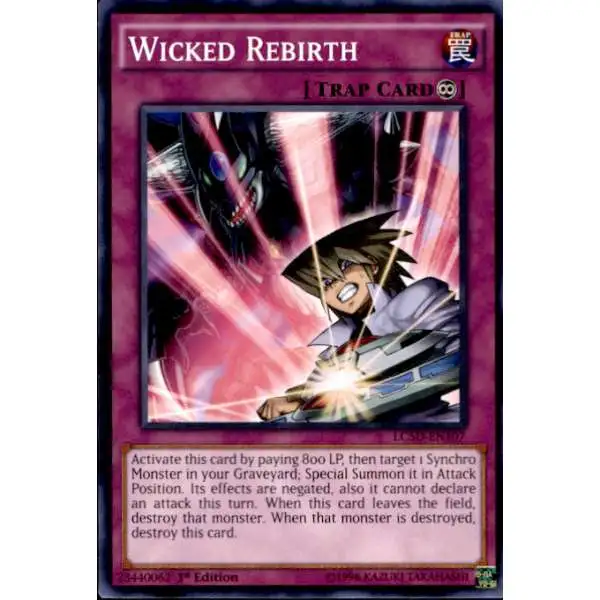 YuGiOh YuGiOh 5D's Legendary Collection Mega Pack Common Wicked Rebirth LC5D-EN107