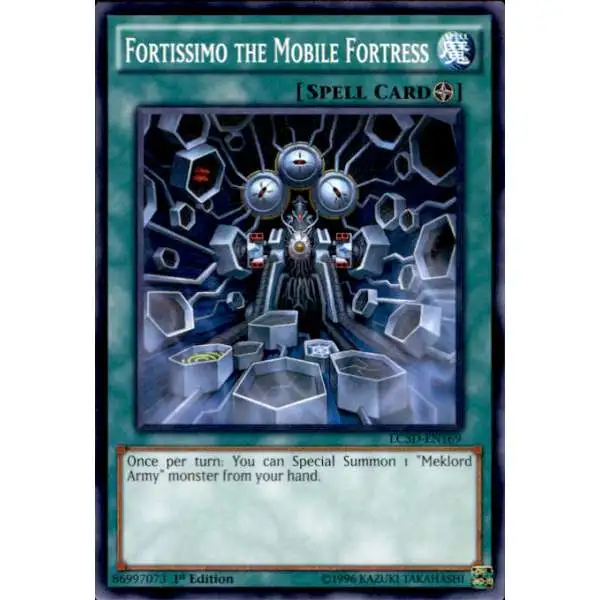 YuGiOh YuGiOh 5D's Legendary Collection Mega Pack Common Fortissimo the Mobile Fortress LC5D-EN169