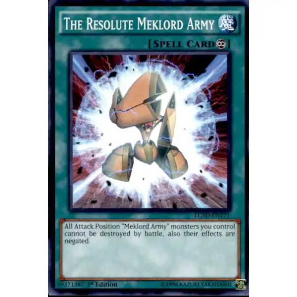 YuGiOh YuGiOh 5D's Legendary Collection Mega Pack Common The Resolute Meklord Army LC5D-EN171