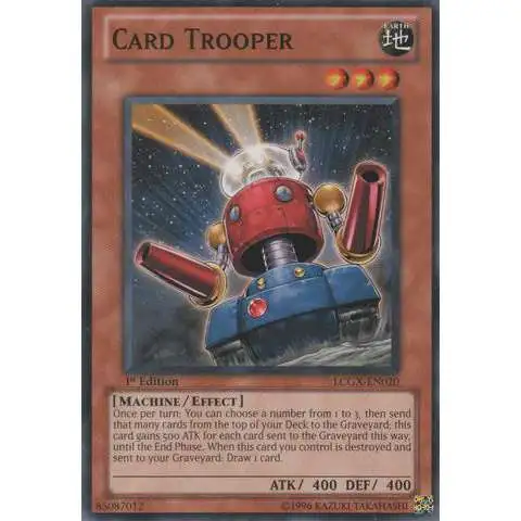 YuGiOh GX Trading Card Game Legendary Collection 2 Common Card Trooper LCGX-EN020