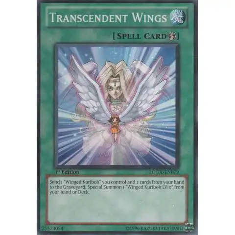 YuGiOh GX Trading Card Game Legendary Collection 2 Common Transcendent Wings LCGX-EN079