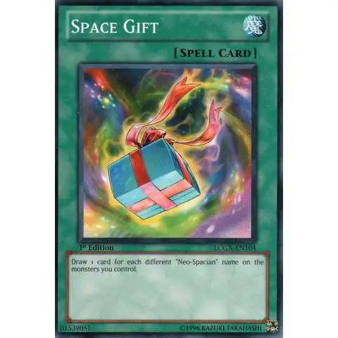 YuGiOh GX Trading Card Game Legendary Collection 2 Common Space Gift LCGX-EN104