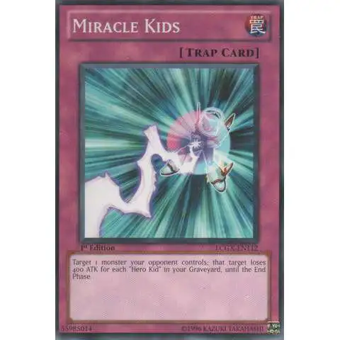 YuGiOh GX Trading Card Game Legendary Collection 2 Common Miracle Kids LCGX-EN112
