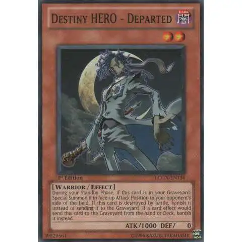 YuGiOh GX Trading Card Game Legendary Collection 2 Common Destiny HERO - Departed LCGX-EN136