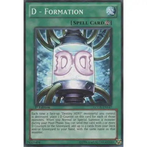 YuGiOh GX Trading Card Game Legendary Collection 2 Common D - Formation LCGX-EN147