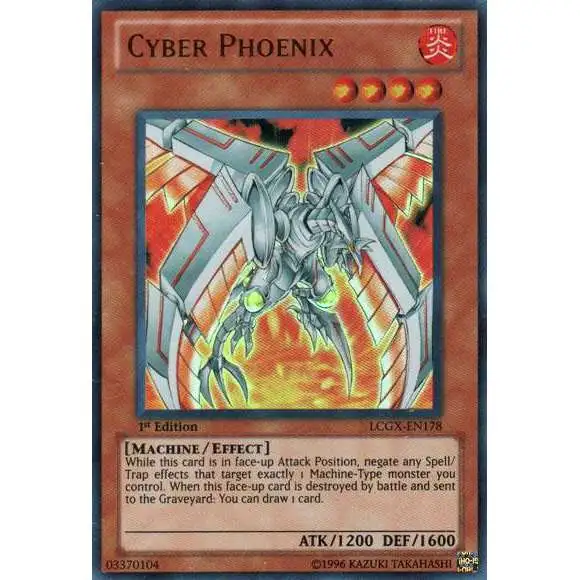 YuGiOh Trading Card Game Legendary Collection 2 Ultra Rare Cyber Phoenix LCGX-EN178