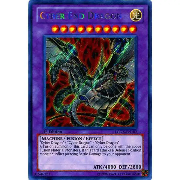 cyber end dragon yugioh card - SDCS-EN041 - Ultra Rare - 1st Edition up Malefic monster on the field YuGiOh Cybernetic Revolution Cyber End