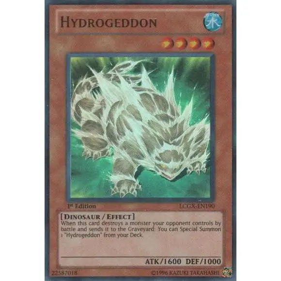 YuGiOh GX Trading Card Game Legendary Collection 2 Ultra Rare Hydrogeddon LCGX-EN190