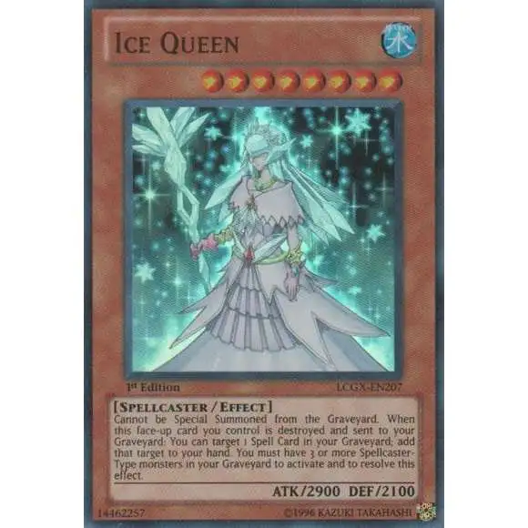 YuGiOh Trading Card Game Legendary Collection 2 Ultra Rare Ice Queen LCGX-EN207