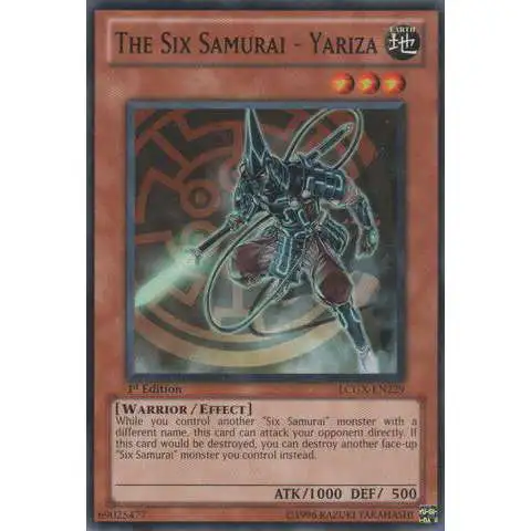 YuGiOh GX Trading Card Game Legendary Collection 2 Common The Six Samurai - Yariza LCGX-EN229