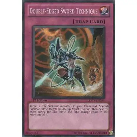 YuGiOh GX Trading Card Game Legendary Collection 2 Common Double-Edged Sword Technique LCGX-EN264