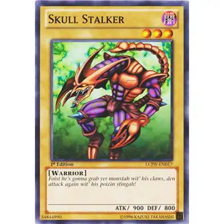 YuGiOh Trading Card Game Legendary Collection 4: Joey's World Common Skull Stalker LCJW-EN017