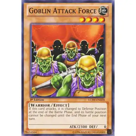 YuGiOh Trading Card Game Legendary Collection 4: Joey's World Common Goblin Attack Force LCJW-EN028