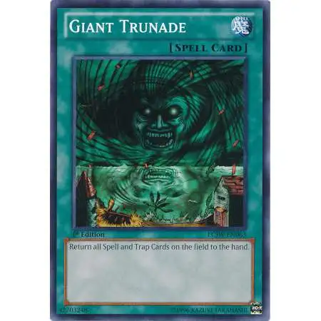 YuGiOh Trading Card Game Legendary Collection 4: Joey's World Common Giant Trunade LCJW-EN063