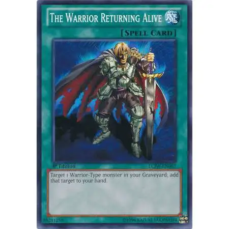 YuGiOh Trading Card Game Legendary Collection 4: Joey's World Common The Warrior Returning Alive LCJW-EN067