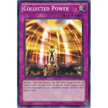YuGiOh Trading Card Game Legendary Collection 4: Joey's World Common Collected Power LCJW-EN077