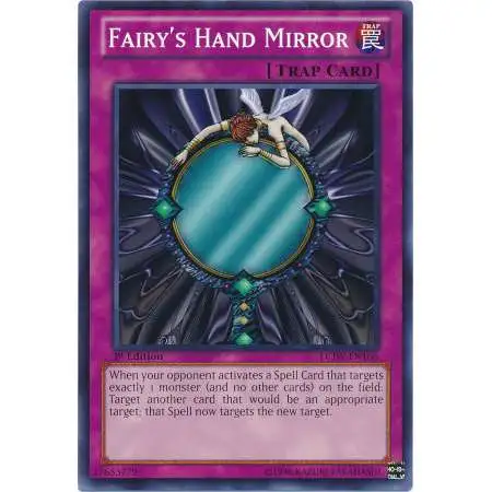 YuGiOh Trading Card Game Legendary Collection 4: Joey's World Common Fairy's Hand Mirror LCJW-EN106