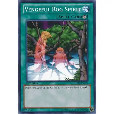 YuGiOh Trading Card Game Legendary Collection 4: Joey's World Common Vengeful Bog Spirit LCJW-EN125