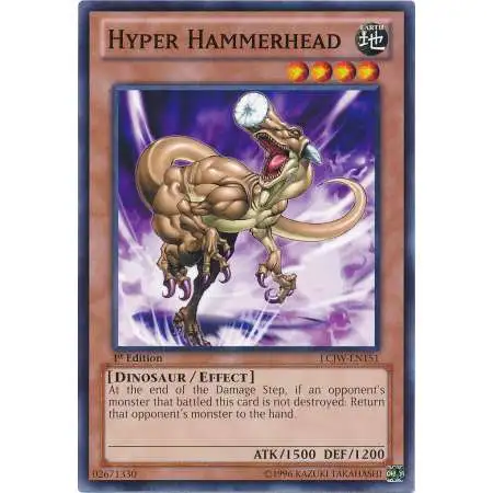 YuGiOh Trading Card Game Legendary Collection 4: Joey's World Common Hyper Hammerhead LCJW-EN151