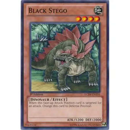 YuGiOh Trading Card Game Legendary Collection 4: Joey's World Common Black Stego LCJW-EN155