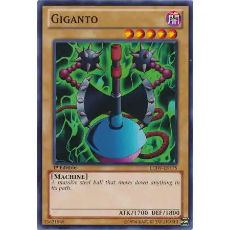 YuGiOh Trading Card Game Legendary Collection 4: Joey's World Common Giganto LCJW-EN175