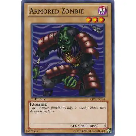 YuGiOh Trading Card Game Legendary Collection 4: Joey's World Common Armored Zombie LCJW-EN184