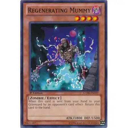 YuGiOh Trading Card Game Legendary Collection 4: Joey's World Common Regenerating Mummy LCJW-EN197