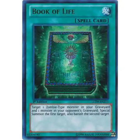 YuGiOh Trading Card Game Legendary Collection 4: Joey's World Ultra Rare Book of Life LCJW-EN211