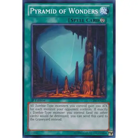 YuGiOh Trading Card Game Legendary Collection 4: Joey's World Common Pyramid of Wonders LCJW-EN215