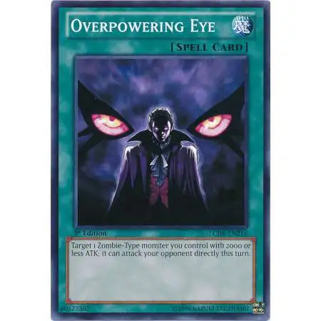 YuGiOh Trading Card Game Legendary Collection 4: Joey's World Common Overpowering Eye LCJW-EN216