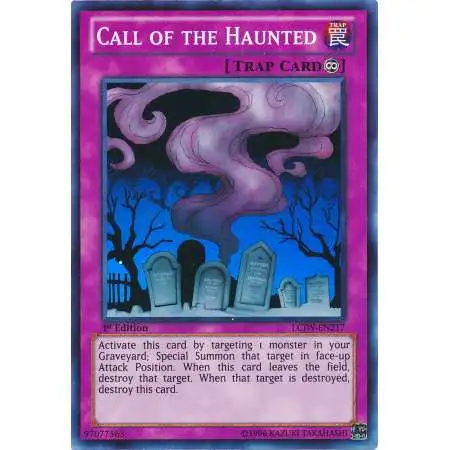 YuGiOh Trading Card Game Legendary Collection 4: Joey's World Super Rare Call of the Haunted LCJW-EN217