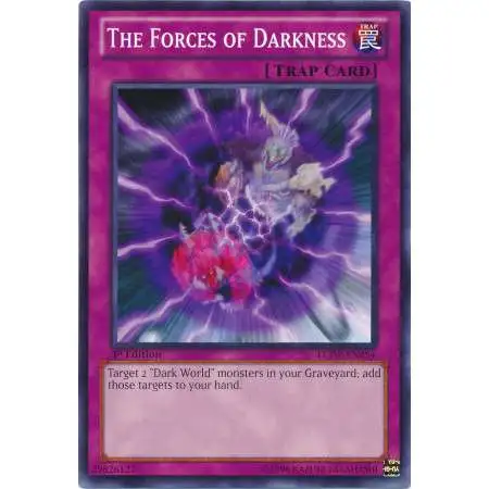 YuGiOh Trading Card Game Legendary Collection 4: Joey's World Common The Forces of Darkness LCJW-EN254