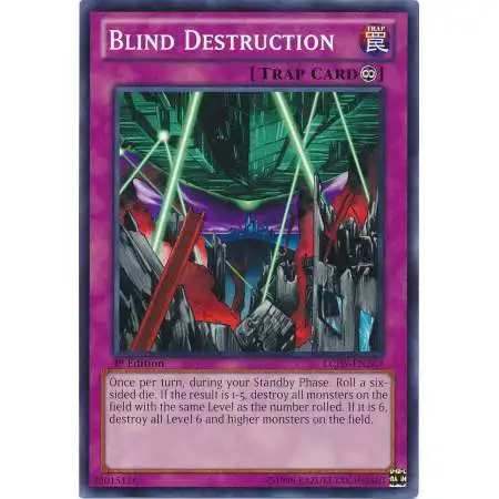 YuGiOh Trading Card Game Legendary Collection 4: Joey's World Common Blind Destruction LCJW-EN269