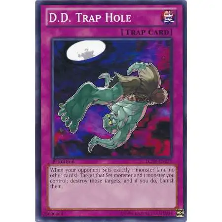 YuGiOh Trading Card Game Legendary Collection 4: Joey's World Common D.D. Trap Hole LCJW-EN275