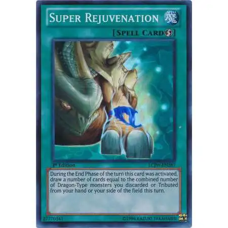 YuGiOh Trading Card Game Legendary Collection 4: Joey's World Super Rare Super Rejuvenation LCJW-EN287