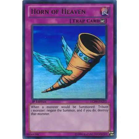 YuGiOh Trading Card Game Legendary Collection 4: Joey's World Ultra Rare Horn of Heaven LCJW-EN292