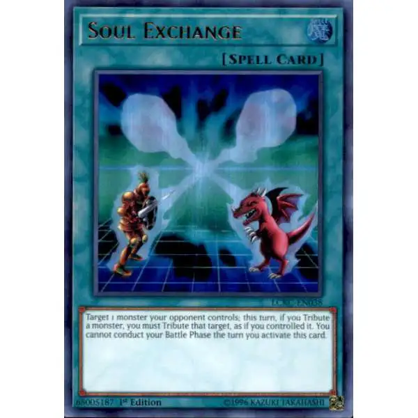 soul exchange yugioh card value Spell - INFO-EN100 - Super Rare but it cannot be Tributed this turn VJMP] VJump Reveal - Spell